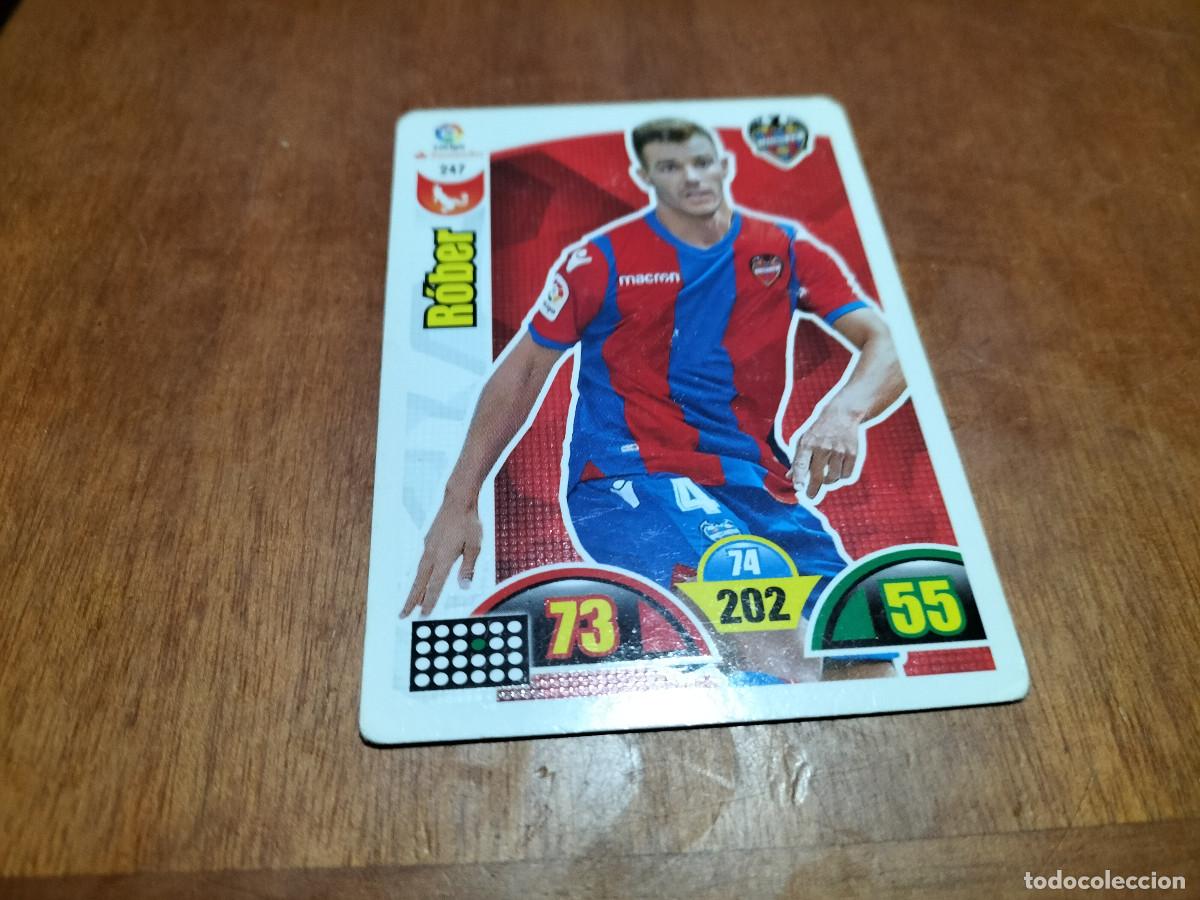 Figurine di Calcio: 247 ROBERT ADRENALYN XL 2017-2018. LIGA 17-18. PANINI. BUEN ESTADO. CARTA-CROMO
