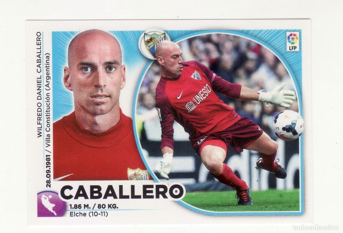 Cromos de f&uacute;tbol: EDICIONES ESTE 2014/2015 1 CAVALLERO MALAGA - Foto 1