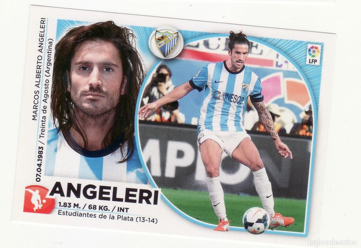 Cromos de f&uacute;tbol: EDICIONES ESTE 2014/2015 4 ANGELERI MALAGA - Foto 1