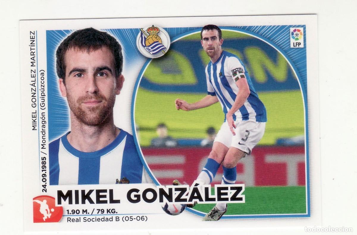 Cromos de f&uacute;tbol: EDICIONES ESTE 2014/2015 6 GONZALEZ REAL SOCIEDAD - Foto 1