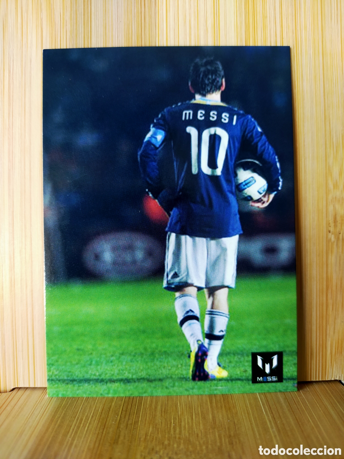 Cromos de F&uacute;tbol: 2013 CROMO OFFICIAL MESSI CARD COLLECTION EDITORIAL ICONS N 49