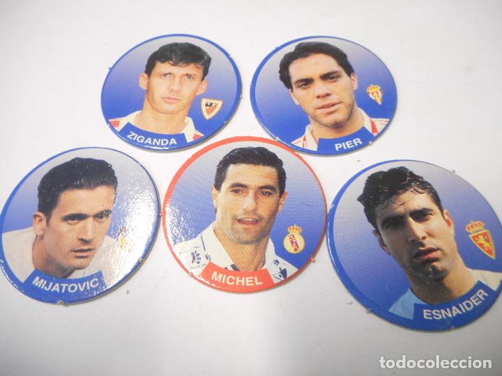 Football Stickers: LOTE DE TAZOS DE CARTON. SPORT. LICENCIA OFICIAL LNFP.