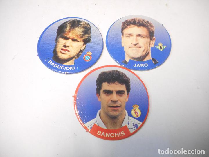 Football Stickers: LOTE DE TAZOS DE CARTON. SPORT. LICENCIA OFICIAL LNFP.