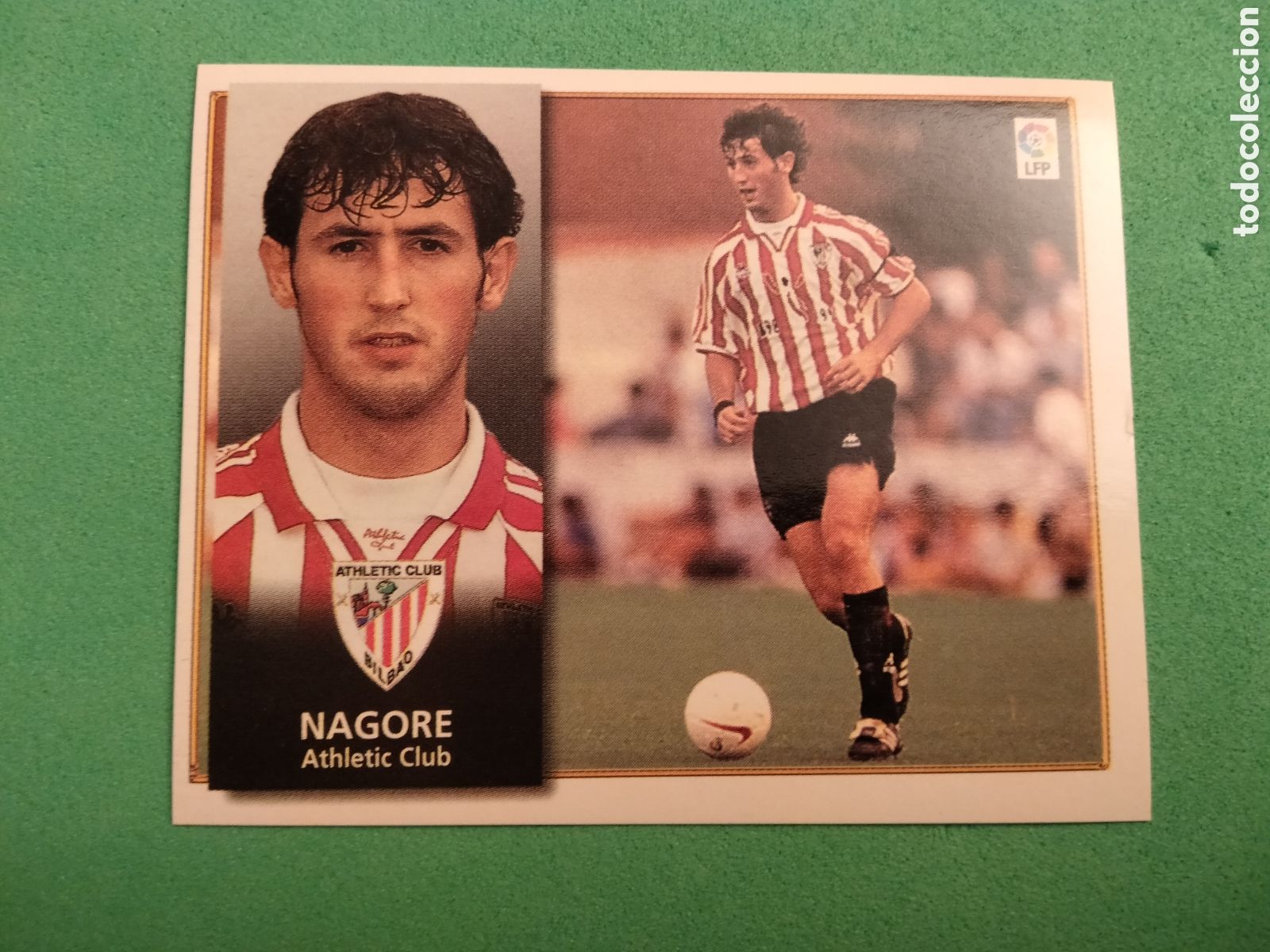 Fu&szlig;ball-Sticker: NAGORE ATHLETIC DE BILBAO EDICIONES ESTE 98 99 1998 1999 SIN PEGAR CROMO UNIFICO ENVIOS