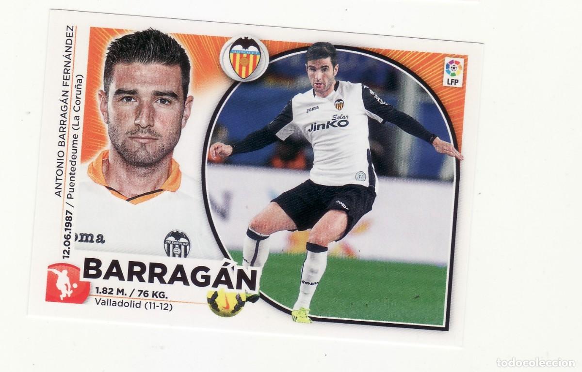 Cromos de f&uacute;tbol: EDICIONES ESTE 2014/2015 4 BARRAGAN VALENCIA - Foto 1