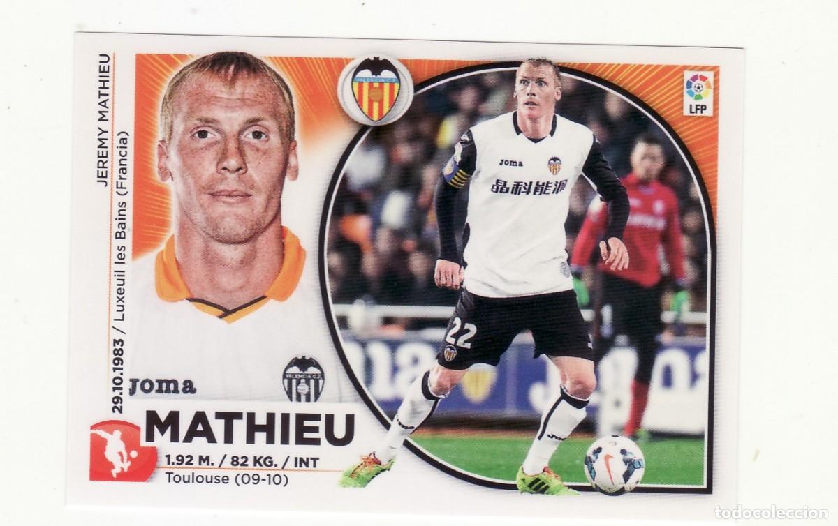 Cromos de f&uacute;tbol: EDICIONES ESTE 2014/2015 7 MATHIEU VALENCIA - Foto 1