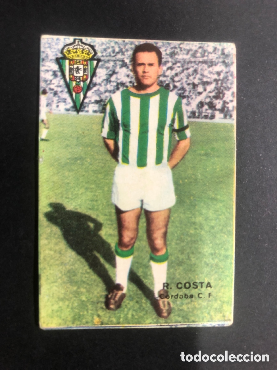 Fu&szlig;ball-Sticker: CROMO FUTBOL FHER 1967-1968 NUNCA PEGADO CORDOBA CF COSTA