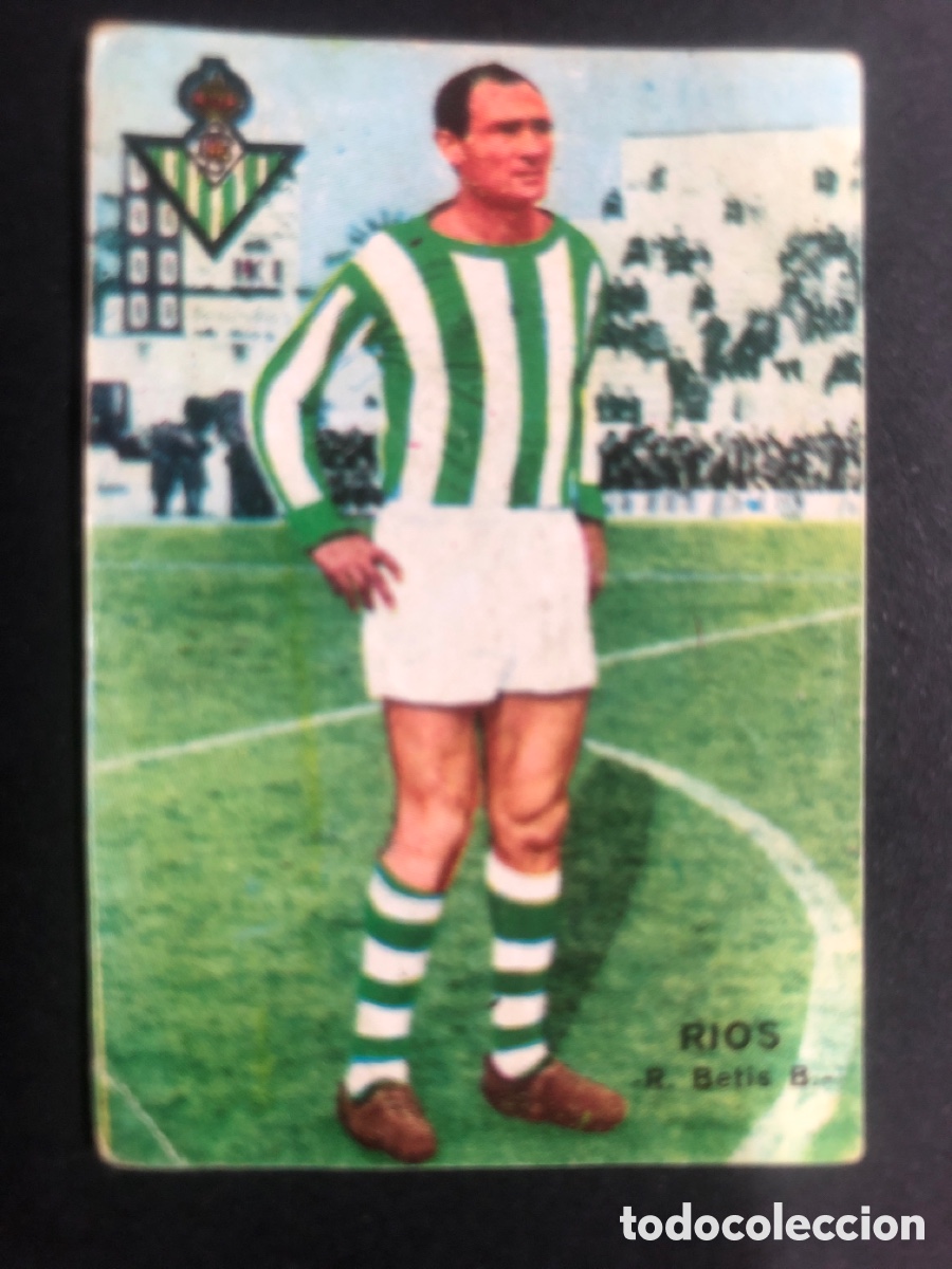 Fu&szlig;ball-Sticker: CROMO FUTBOL FHER 1967-1968 DESPEGADO R.BETIS.B RIOS