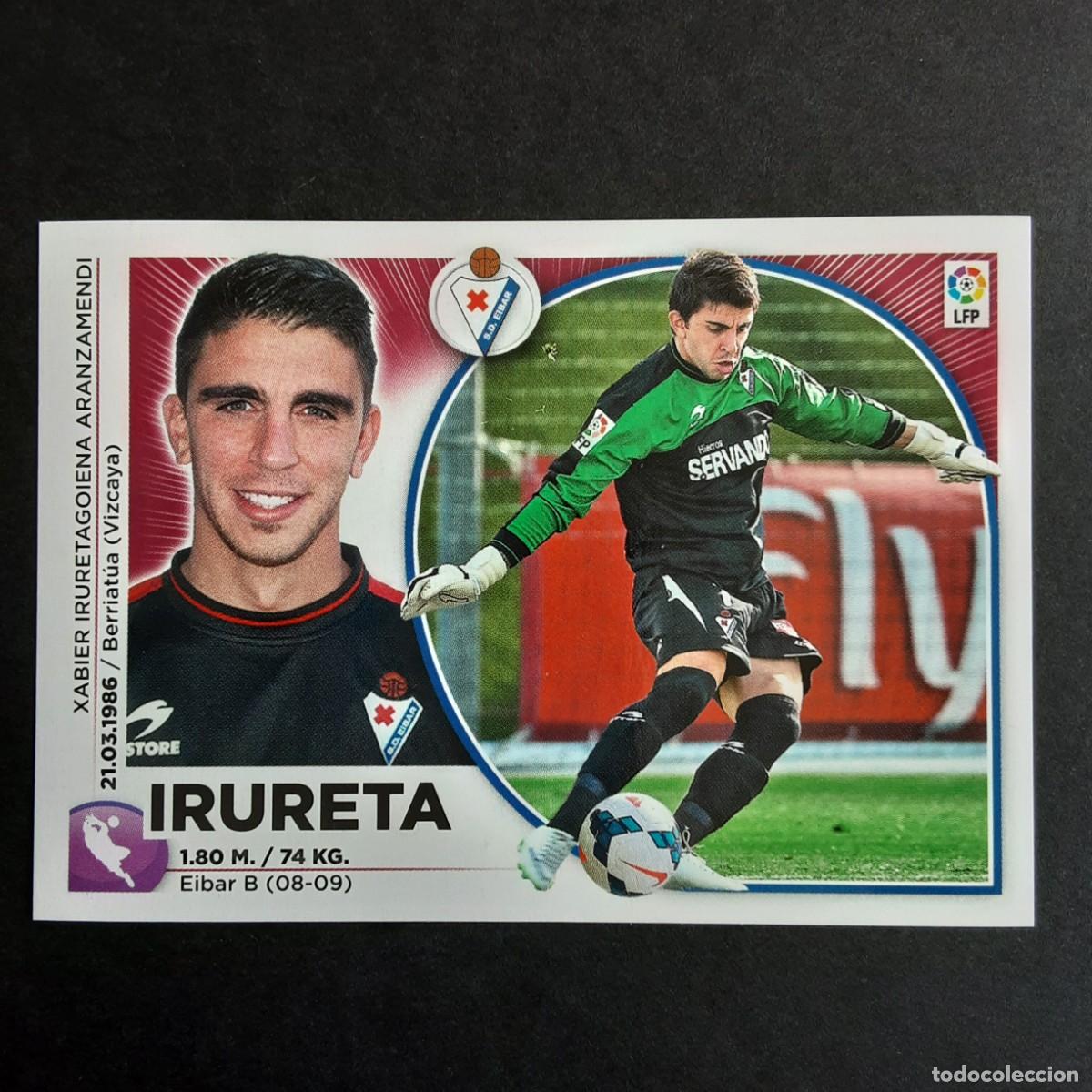 Cartes &agrave; collectionner de Football: CROMO LIGA 2014 2015 14 15 COLECCIONES ESTE PANINI N&ordm;1 IRURETA-EIBAR NUNCA PEGADO