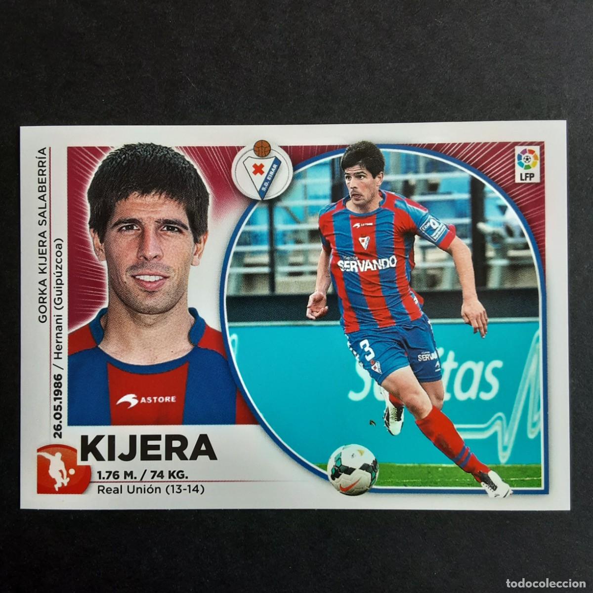 Cartes &agrave; collectionner de Football: CROMO LIGA 2014 2015 14 15 COLECCIONES ESTE PANINI N&ordm;8 KIJERA-EIBAR NUNCA PEGADO