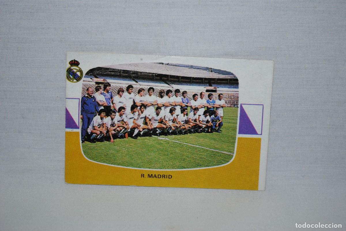 Figurine di Calcio: CROMOS DE FUTBOL , LIGA 84 - 85 , REAL MADRID.