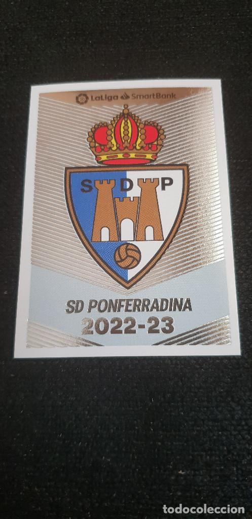 Cromos de f&uacute;tbol: LIGA ESTE 2022-2023 ESCUDO SMARTBANK PONFERRADINA N&ordm;17