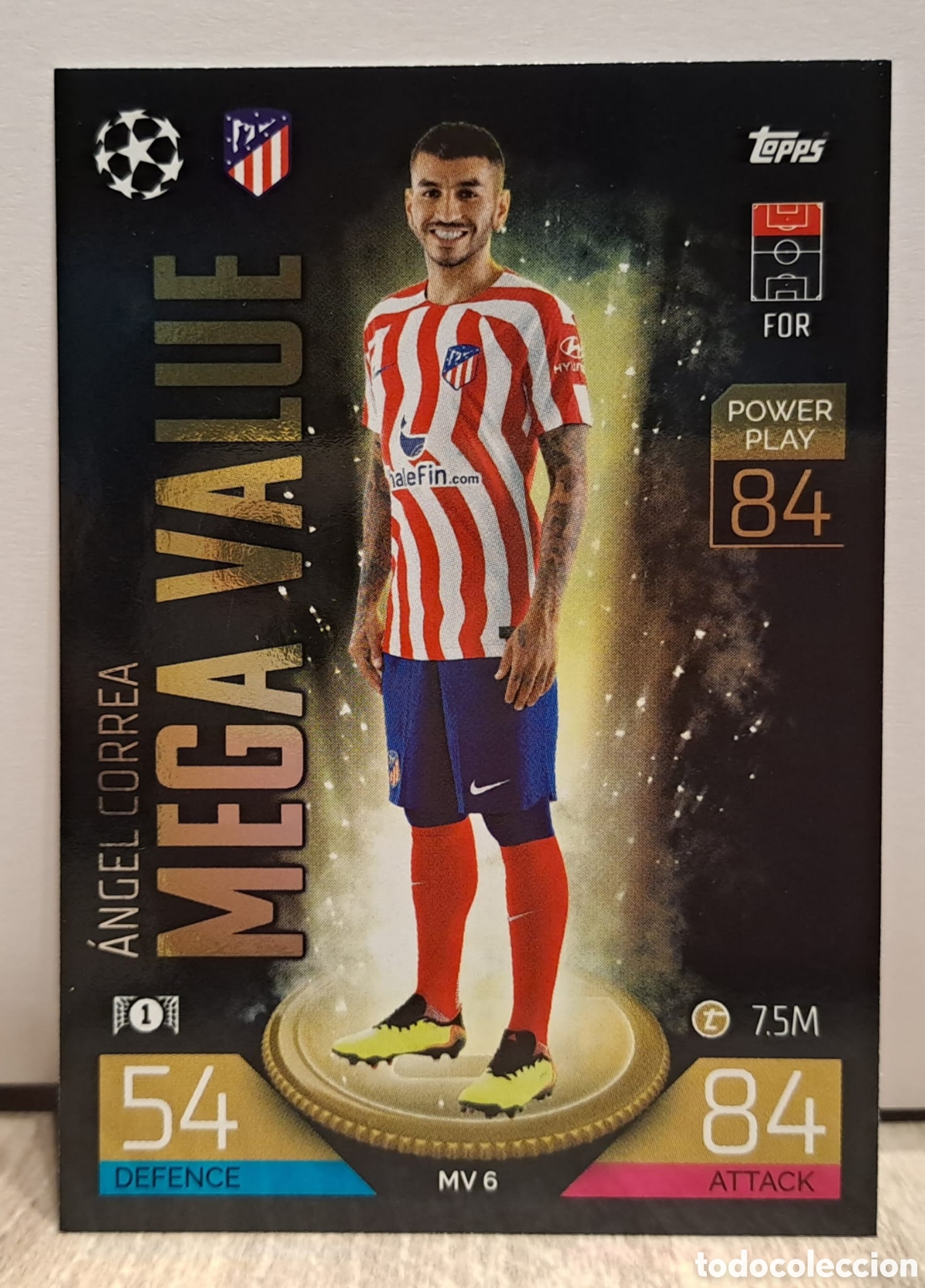 Cromos de f&uacute;tbol: MEGA VALUE 6 CORREA - Foto 1