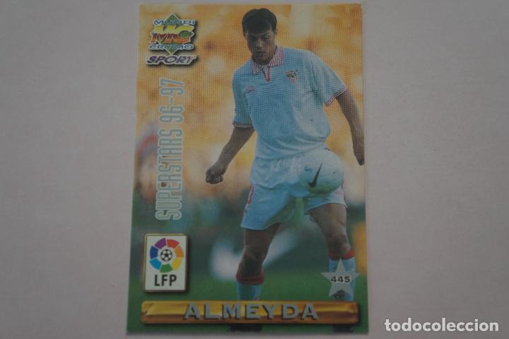 Football Stickers: TRADING CARD FUTBOL ALMEYDA RAMIS DEL SEVILLA F.C. N&ordm; 445 LIGA MUNDICROMO 1996-1997/96-97