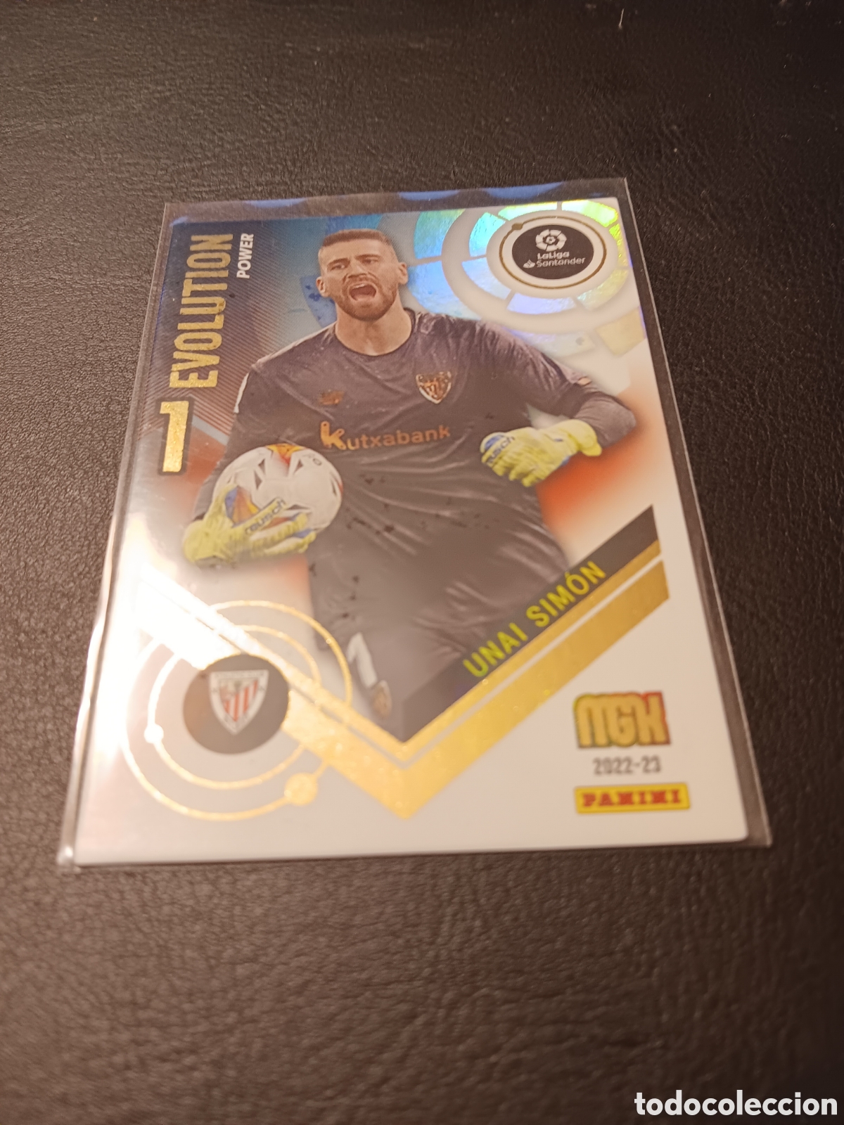 Cromos de f&uacute;tbol: SIMON - ATHLETIC BILBAO - EVOLUTION POWER - MEGACRACKS 2022 2023 - Foto 1