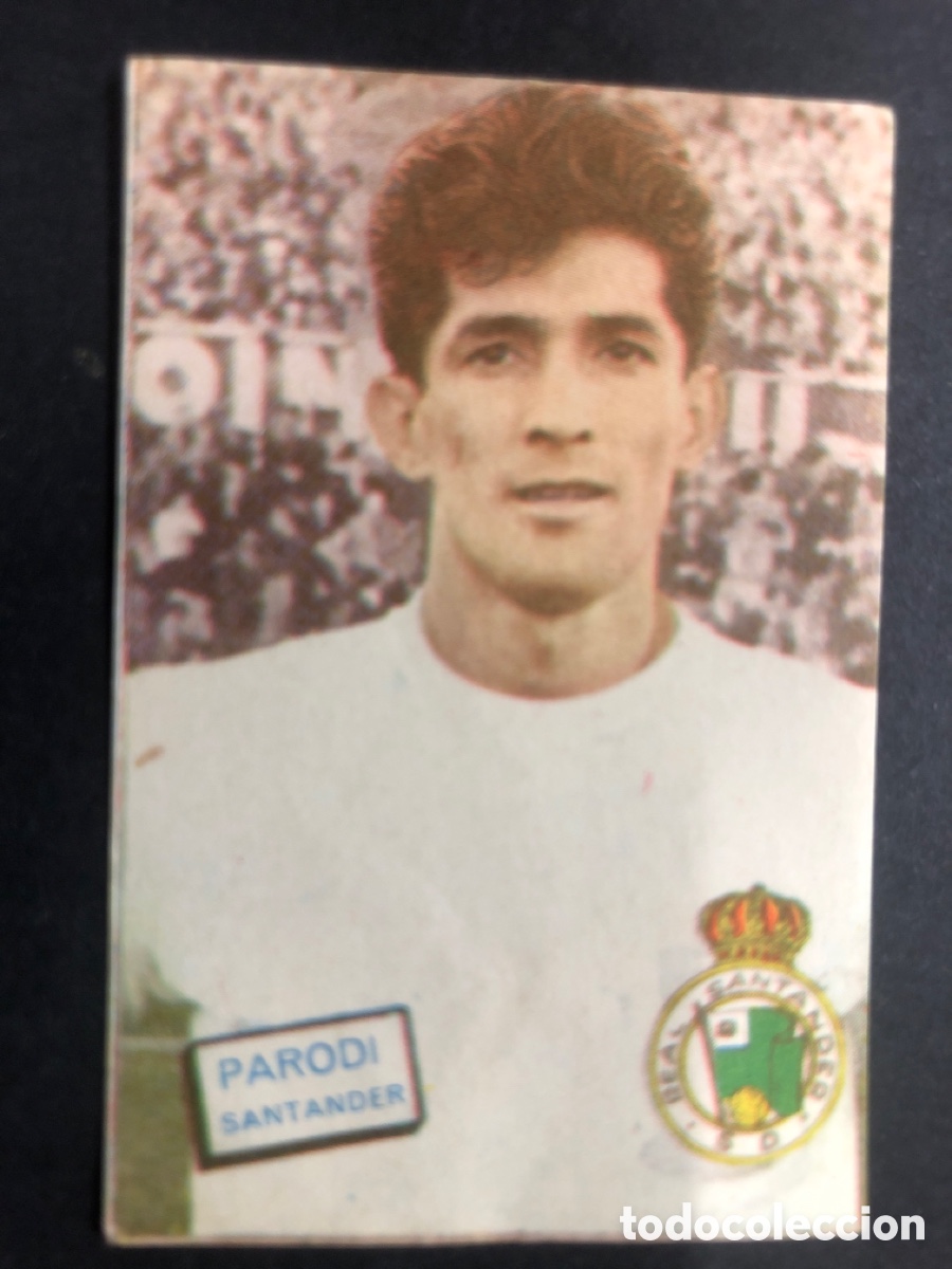 Cromos de Futebol: CROMO NUNCA PEGADO CAMPEONATO FUTBOL 1961-1962 R.SANTANDER PARODI EDITORIAL FHER