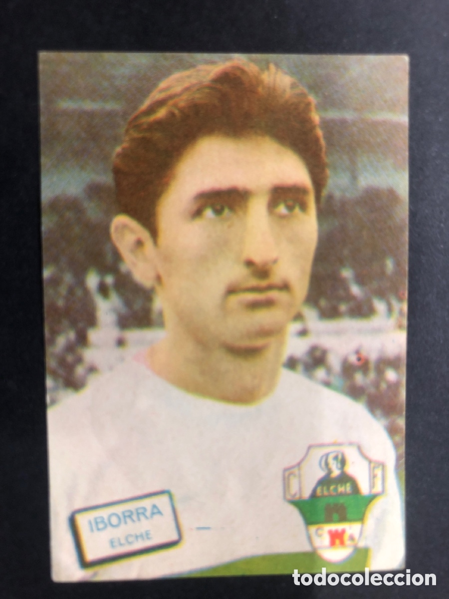 Cromos de Futebol: CROMO NUNCA PEGADO CAMPEONATO FUTBOL 1961-1962 ELCHE CF IBORRA EDITORIAL FHER