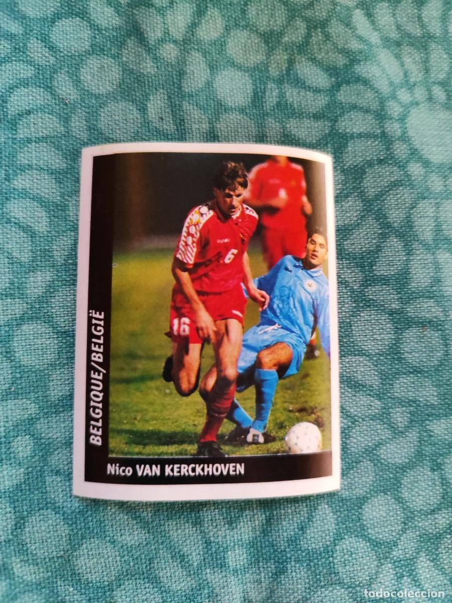 Cartes &agrave; collectionner de Football: 216 DS WORLD CUP FRANCE 98 MUNDIAL FRANCIA 98 NICO VAN KERCKHOVEN - BELGIQUE -- NUNCA PEGADO