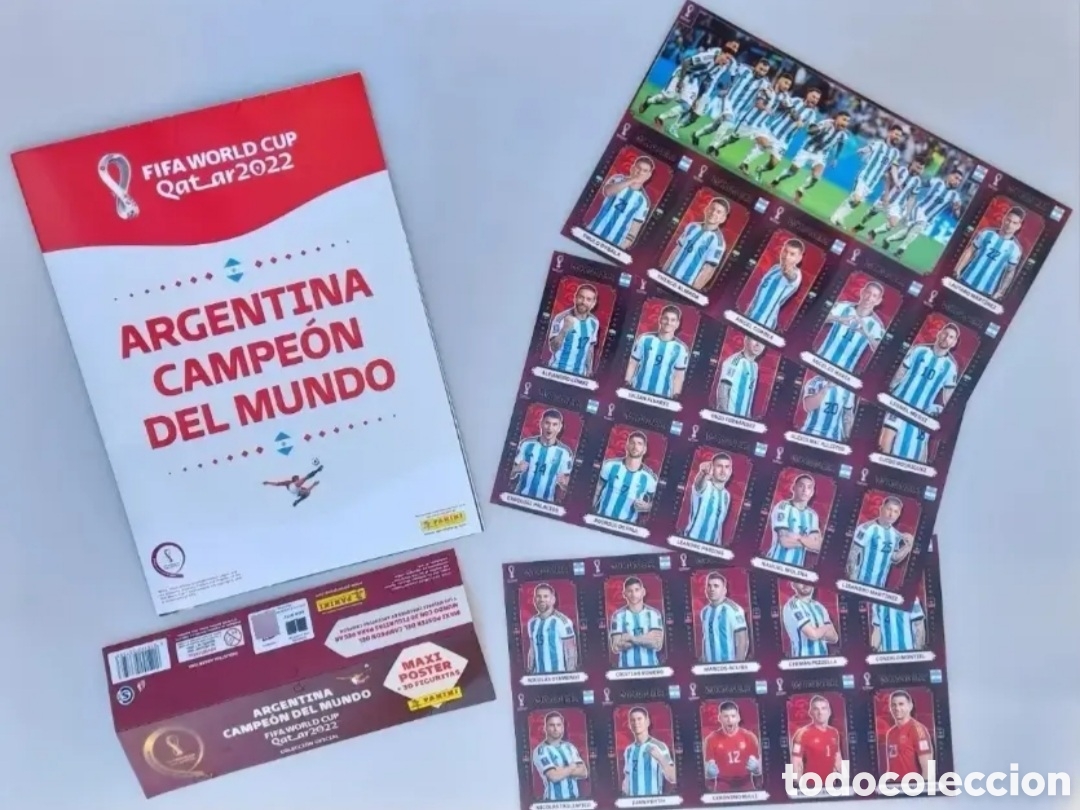 maxi-póster panini argentina campeón del mundo - Compra venta en  todocoleccion