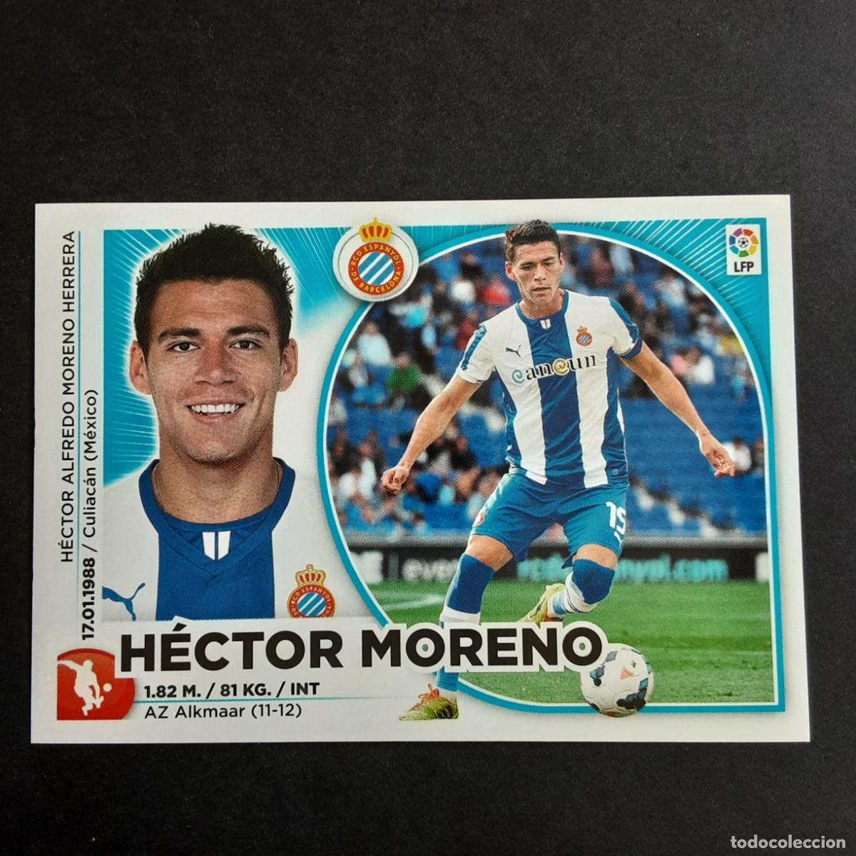 Cromos de F&uacute;tbol: CROMO LIGA 2014 2015 14 15 COLECCIONES ESTE PANINI N&ordm;5 HECTOR MORENO-ESPANYOL NUNCA PEGADO