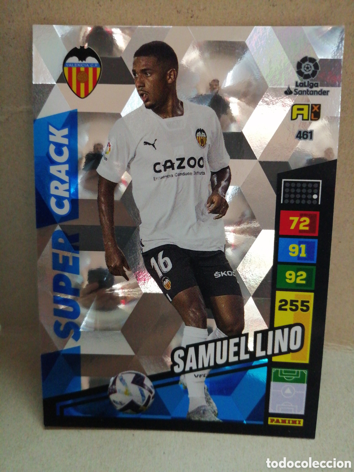 Fu&szlig;ball-Sticker: ADRENALYN XL 2022 2023 SUPER CRACK 461 SAMUEL LINO