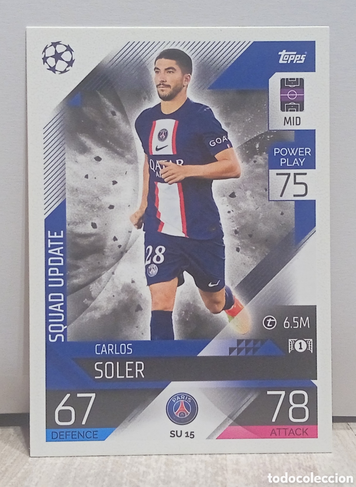 Cromos de f&uacute;tbol: SU 15 SOLER - Foto 1