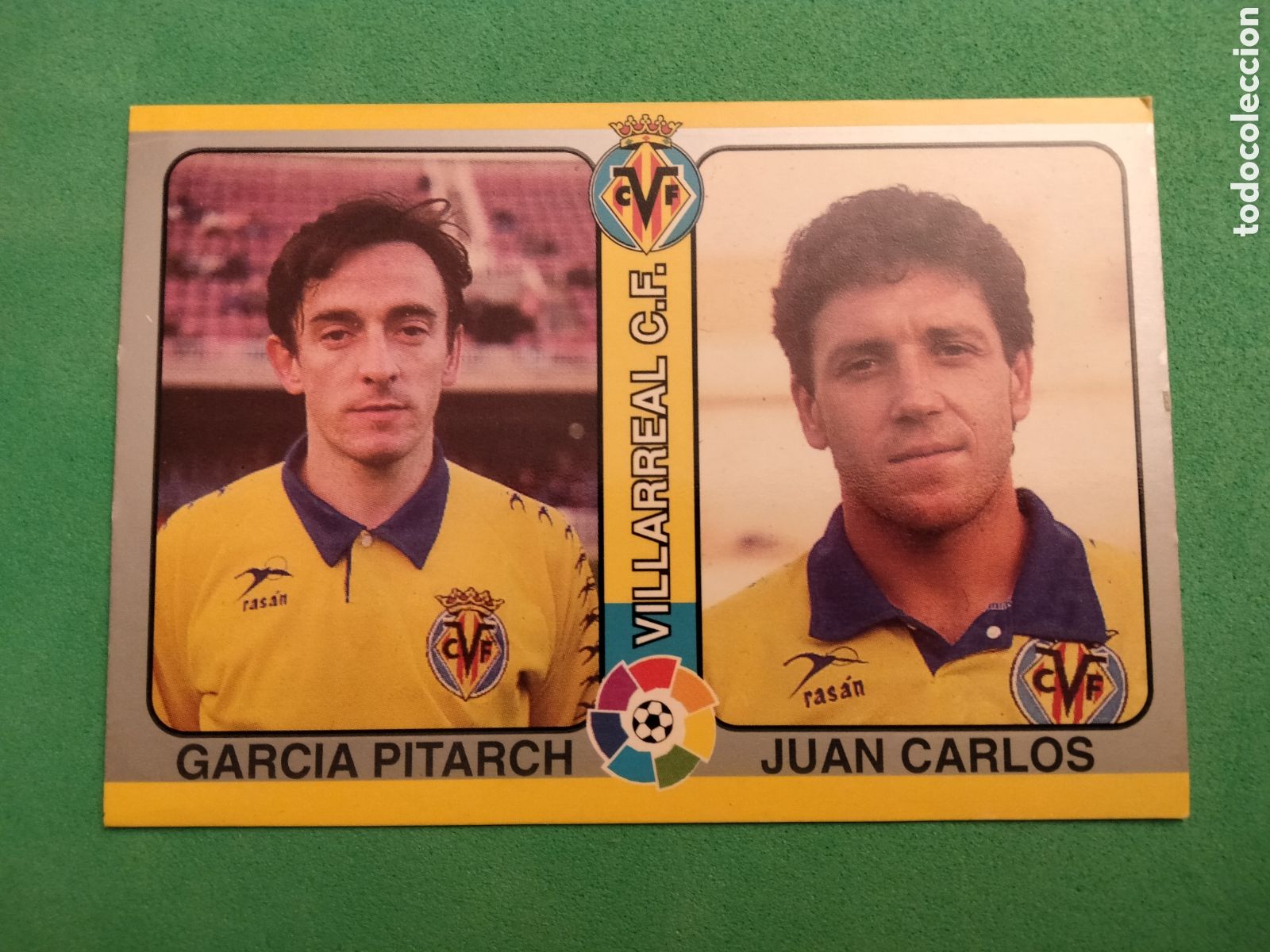 Cromos de f&uacute;tbol: GARCIA PITARCH JUAN CARLOS 276 VILLARREAL MUNDICROMO FUTBOL TOTAL 94 95 1994 1995 PERFECTO ESTADO