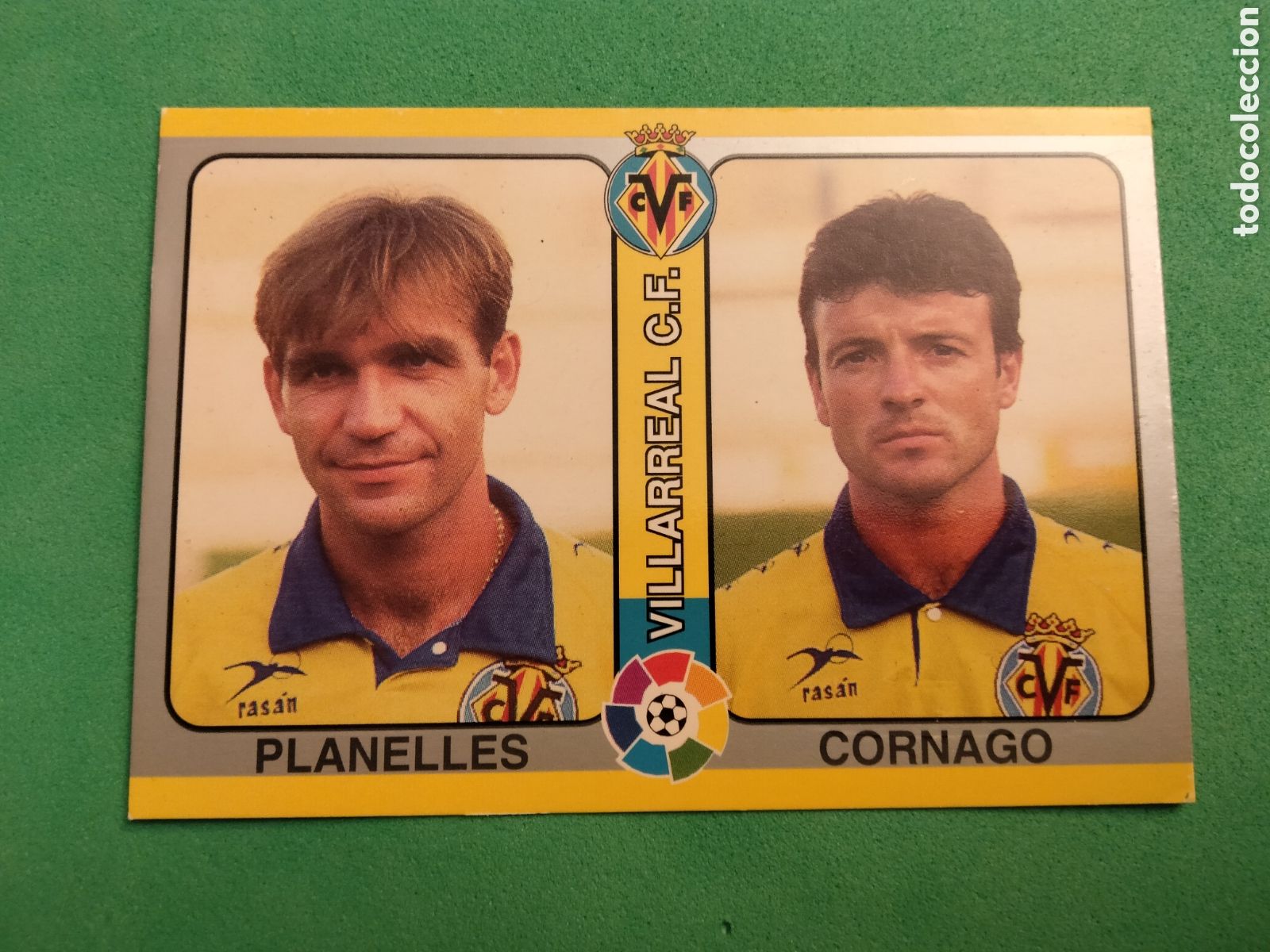 Cromos de f&uacute;tbol: PLANELLES CORNAGO 275 VILLARREAL MUNDICROMO FUTBOL TOTAL 94 95 1994 1995 PERFECTO ESTADO
