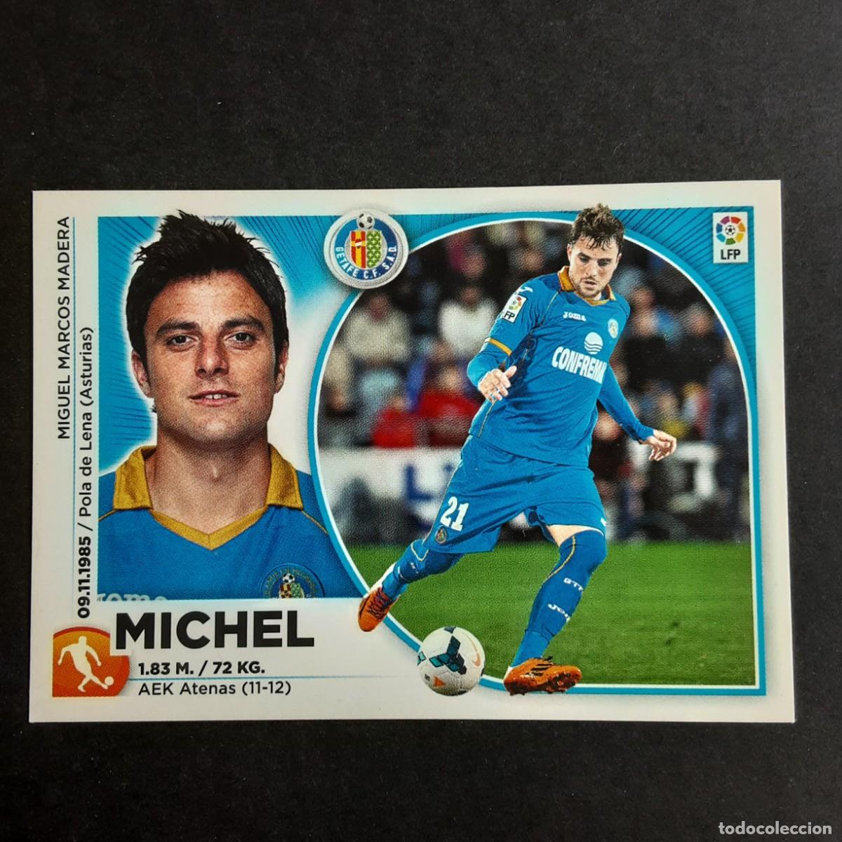 Cromos de f&uacute;tbol: CROMO LIGA 2014 2015 14 15 COLECCIONES ESTE PANINI N&ordm;9 MICHEL-GETAFE NUNCA PEGADO