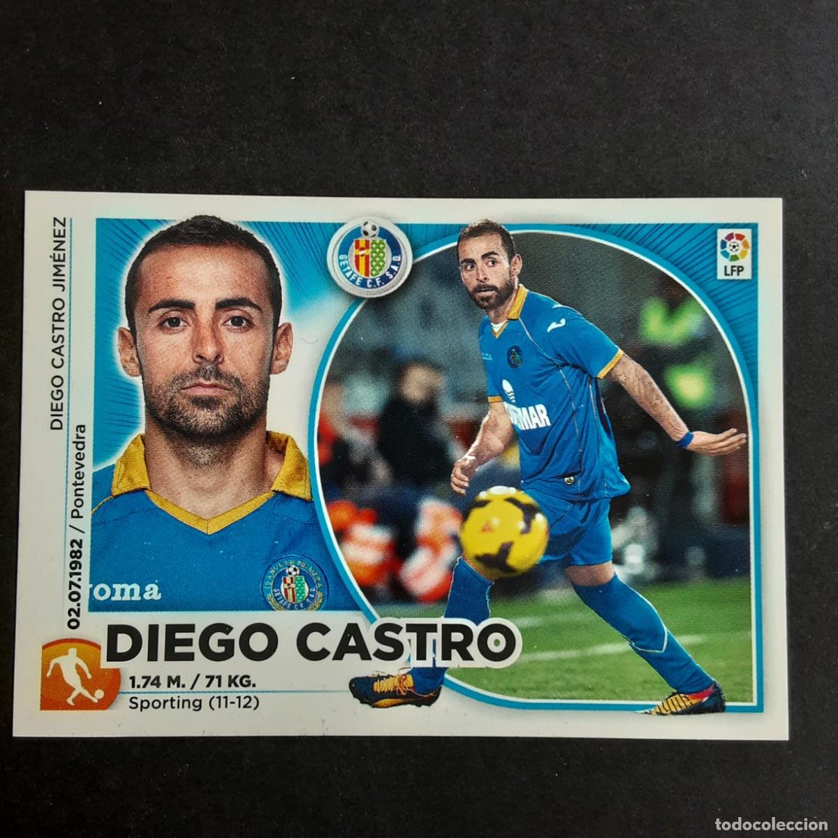 Cromos de F&uacute;tbol: CROMO LIGA 2014 2015 14 15 COLECCIONES ESTE PANINI N&ordm;13 DIEGO CASTRO-GETAFE NUNCA PEGADO