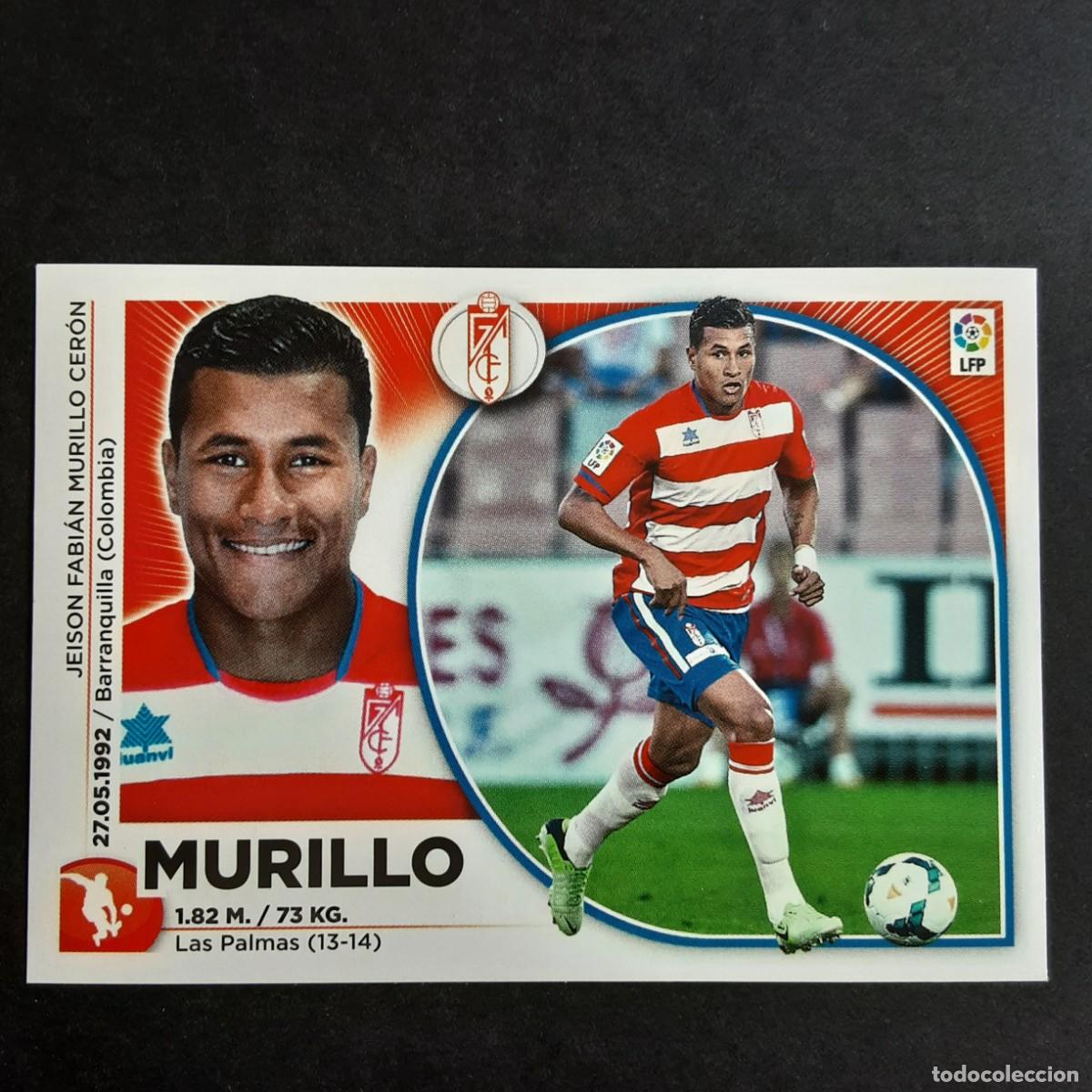 Cromos de F&uacute;tbol: CROMO LIGA 2014 2015 14 15 COLECCIONES ESTE PANINI N&ordm;4 MURILLO-GRANADA NUNCA PEGADO
