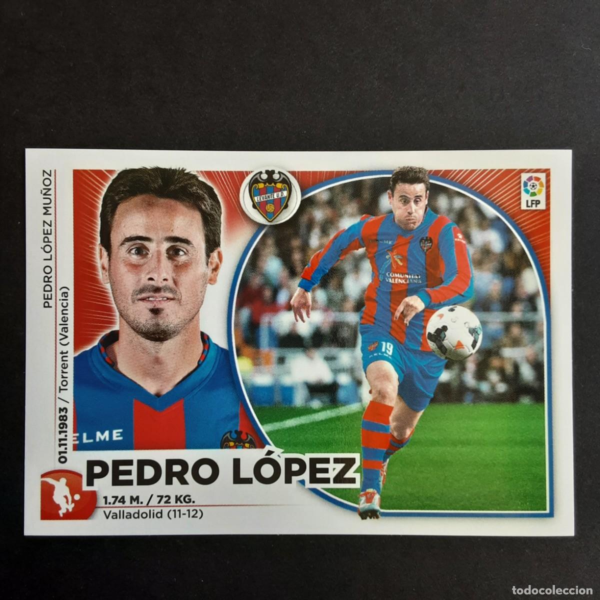 Cromos de F&uacute;tbol: CROMO LIGA 2014 2015 14 15 COLECCIONES ESTE PANINI N&ordm;3 PEDRO LOPEZ-LEVANTE NUNCA PEGADO