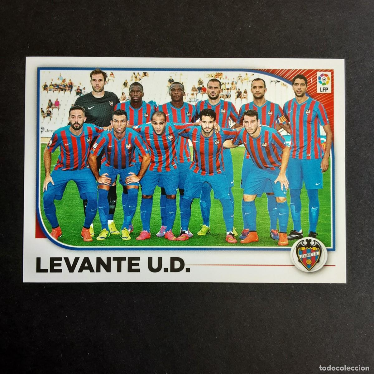 Cromos de F&uacute;tbol: CROMO LIGA 2014 2015 14 15 COLECCIONES ESTE PANINI N&ordm;21 EQUIPO-LEVANTE NUNCA PEGADO