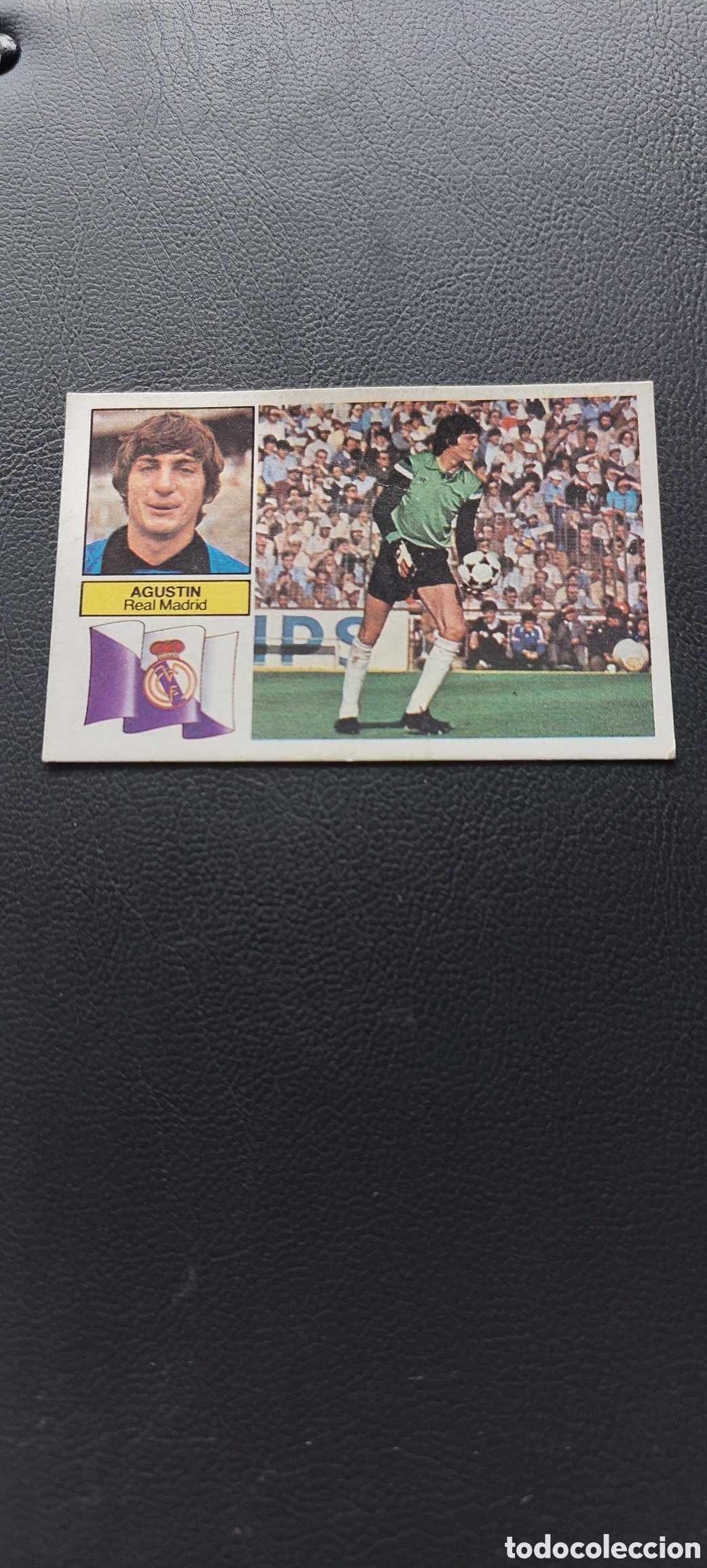 Cromos de f&uacute;tbol: Agustin real madrid 82/83 - Foto 1