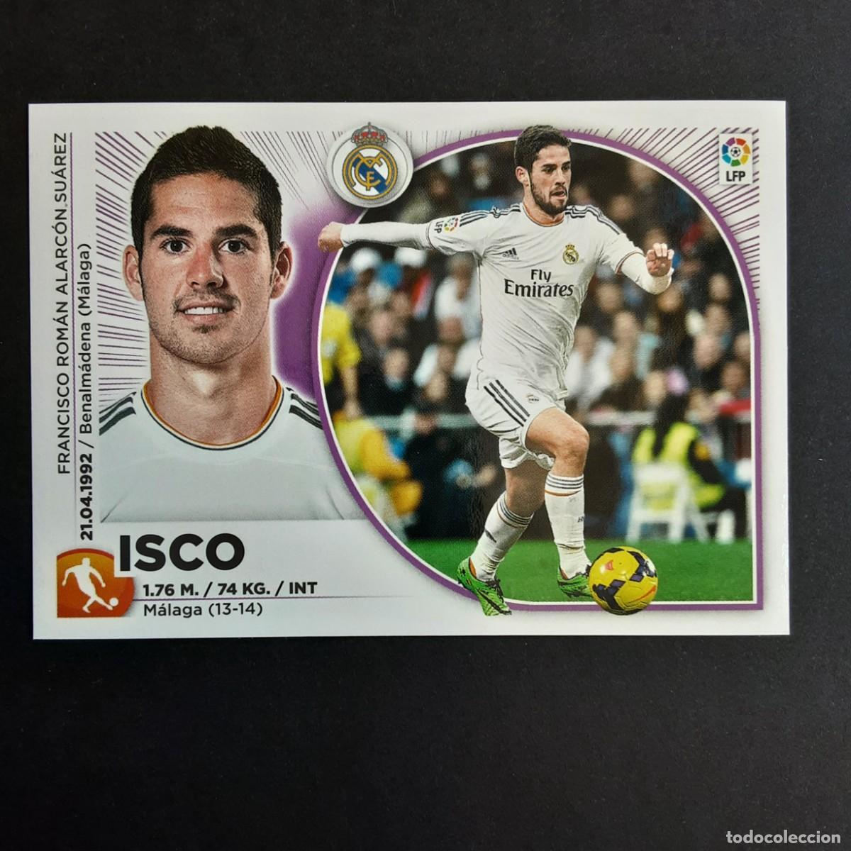 Cromos de F&uacute;tbol: CROMO LIGA 2014 2015 14 15 COLECCIONES ESTE PANINI N&ordm;15 ISCO-R.MADRID NUNCA PEGADO