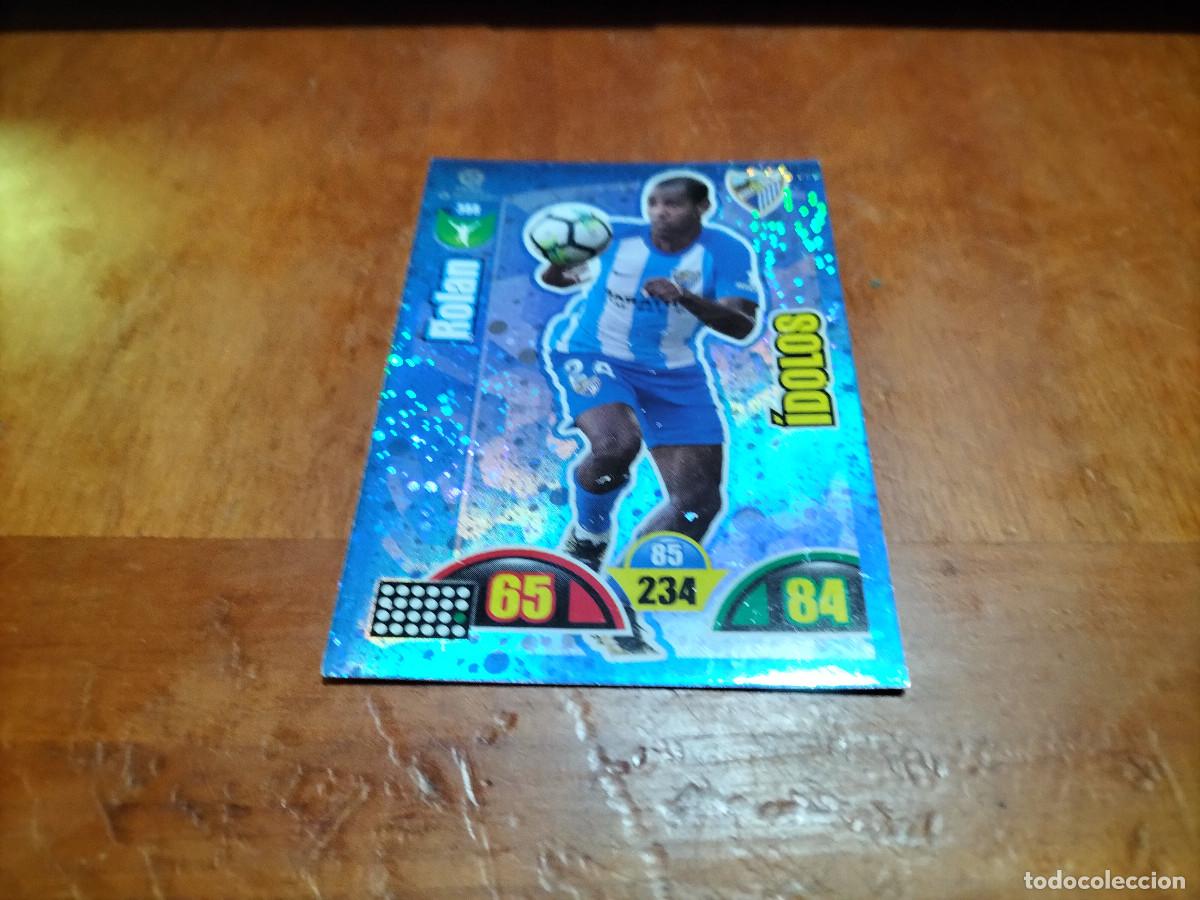Figurine di Calcio: 388 ROLAN IDOLOS. ADRENALYN XL 2017-2018. LIGA 17-18. PANINI. BUEN ESTADO. CARTA-CROMO