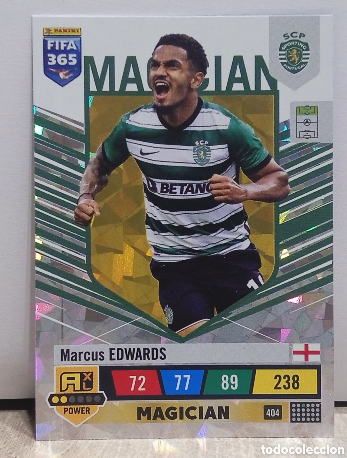 Cromos de f&uacute;tbol: 404 EDWARDS - Foto 1