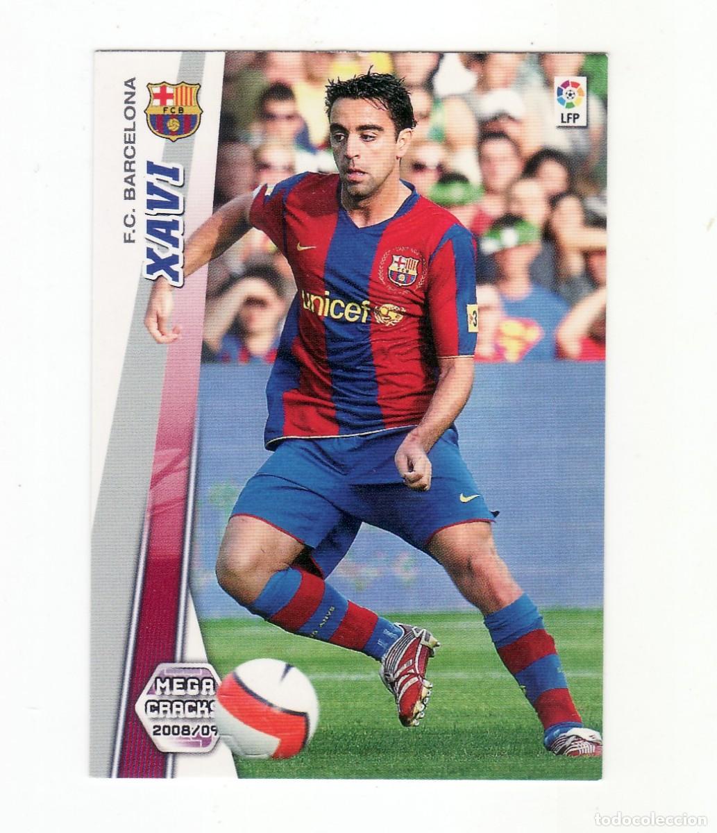 Cromos de f&uacute;tbol: MEGACRACKS 2008/2009 65 XAVI BARCELONA - Foto 1