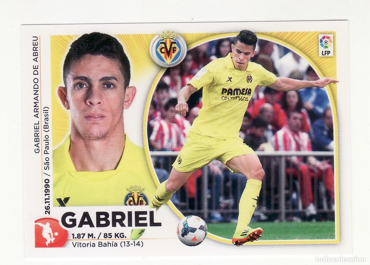 Cromos de f&uacute;tbol: EDICIONES ESTE 2014/2015 6 GABRIEL VILLARREAL - Foto 1