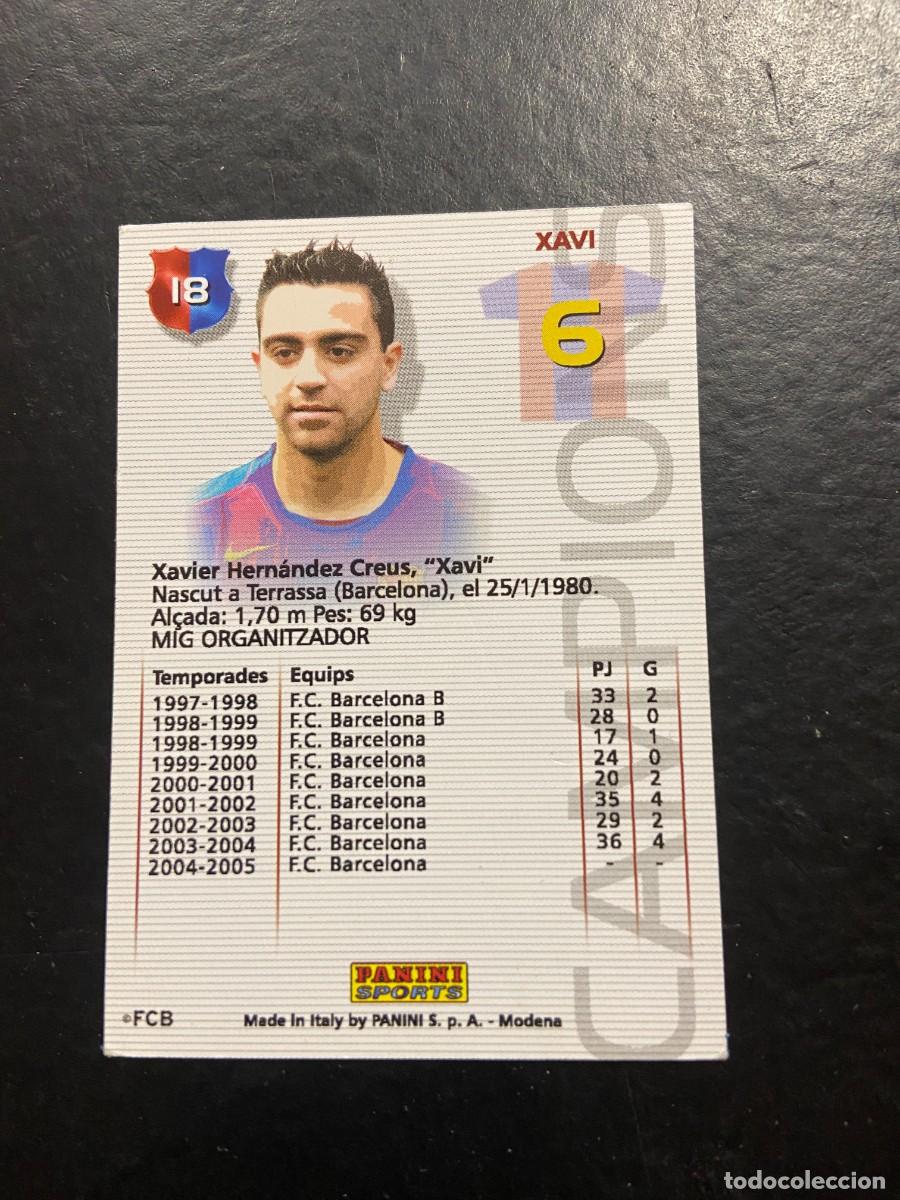 Cromos de f&uacute;tbol: xavi bar&ccedil;a campio correcto - Foto 2