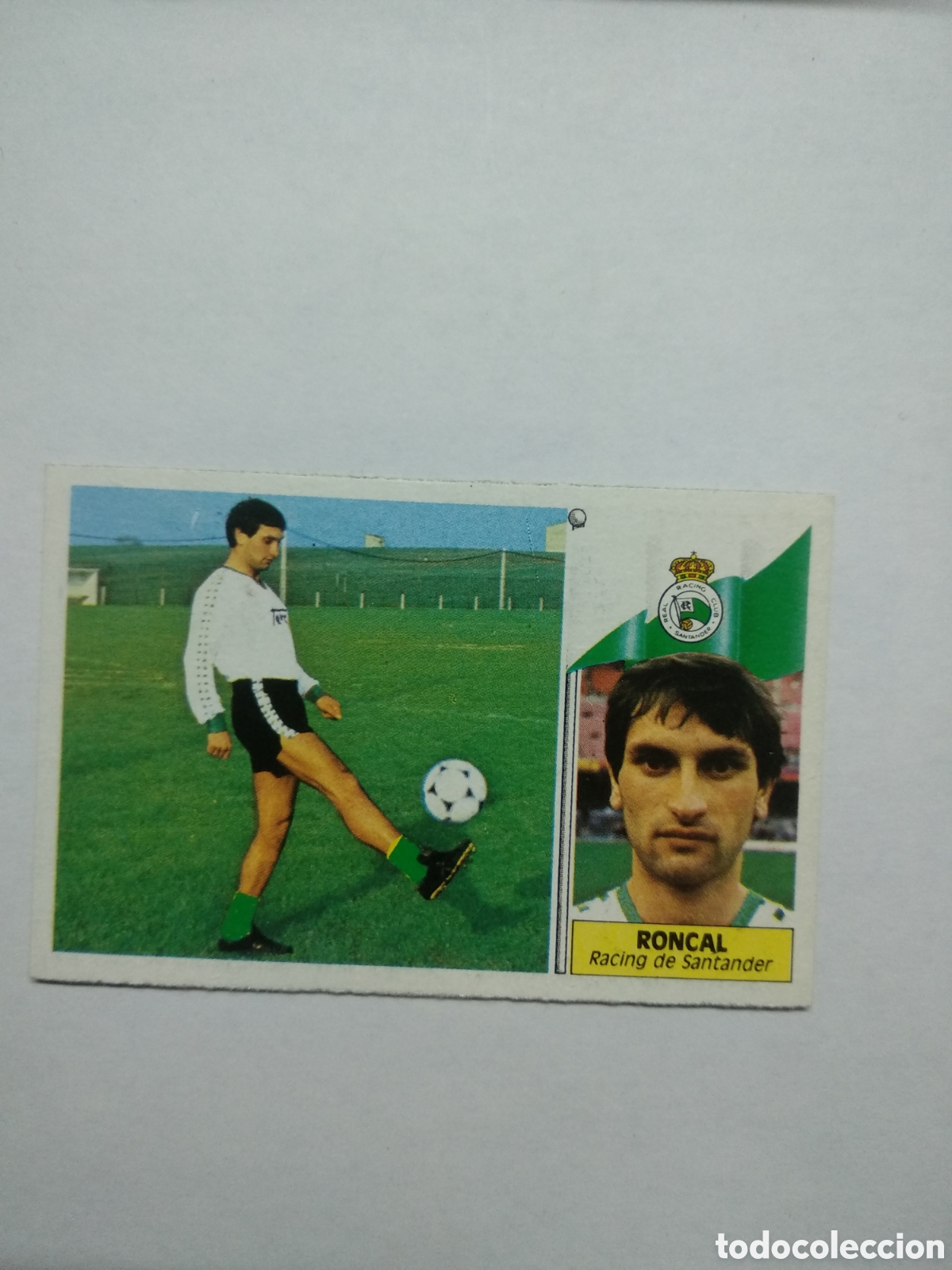 Fu&szlig;ball-Sticker: 86-87 ESTE CROMO DESPEGADO EN BUEN ESTADO RONCAL