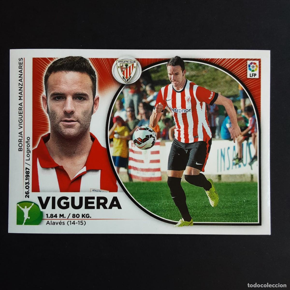 Cromos de Futebol: CROMO LIGA 2014 2015 14 15 COLECCIONES ESTE PANINI FICHAJE N&ordm;6 VIGUERA-ATH.BILBAO NUNCA PEGADO