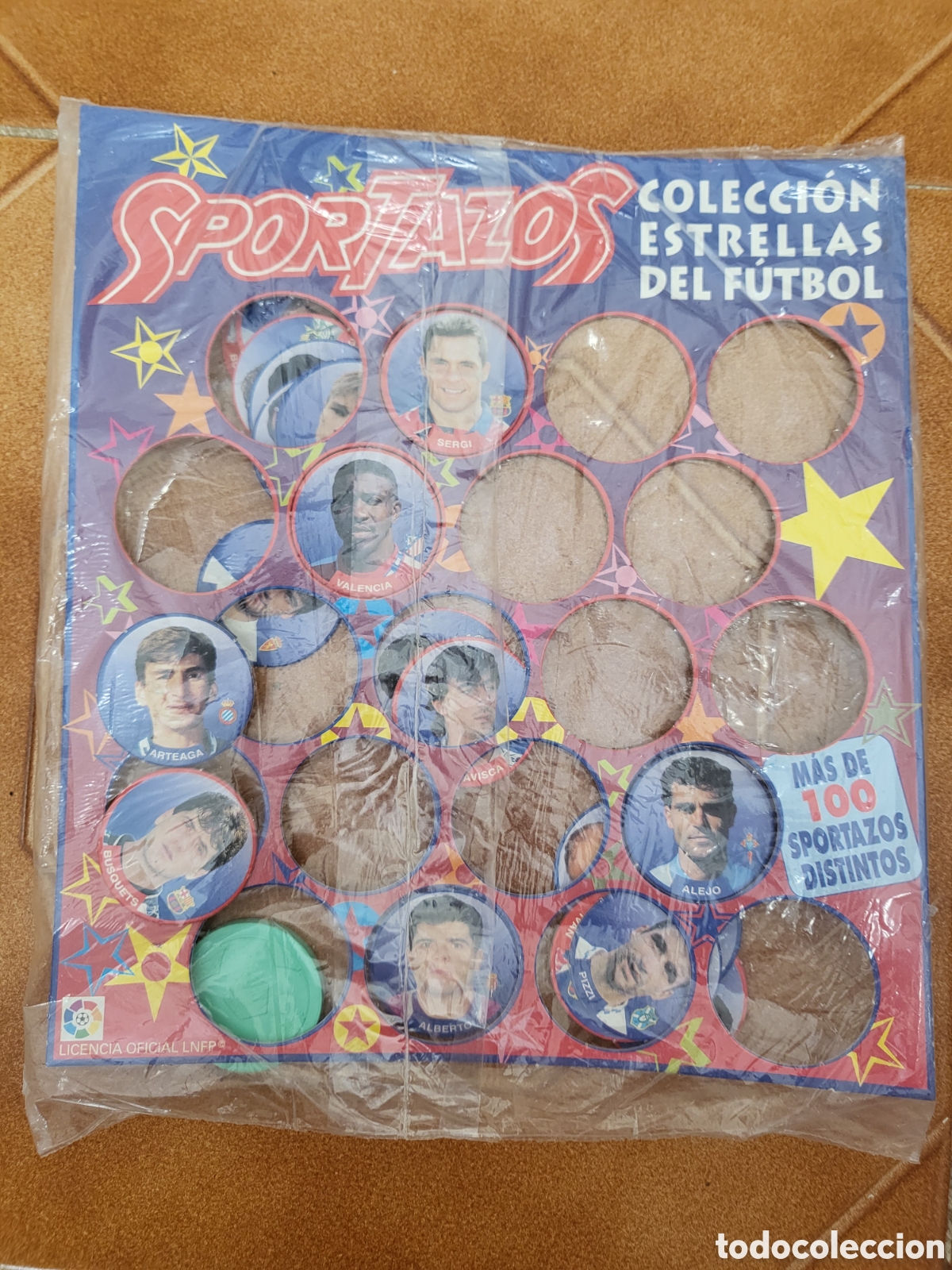 Cromos de F&uacute;tbol: SPORTAZOS PRECINTADO DEL 61 AL 80 - COLECCION ESTRELLAS DEL FUTBOL TEMPORADA 1994 95