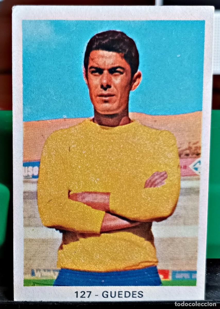 Cromos de F&uacute;tbol: GUEDES LAS PALMAS RUIZ ROMERO 1970 1971 CROMO FUTBOL LIGA 70 71 N 127- IMPECABLE. NUNCA PEGADO