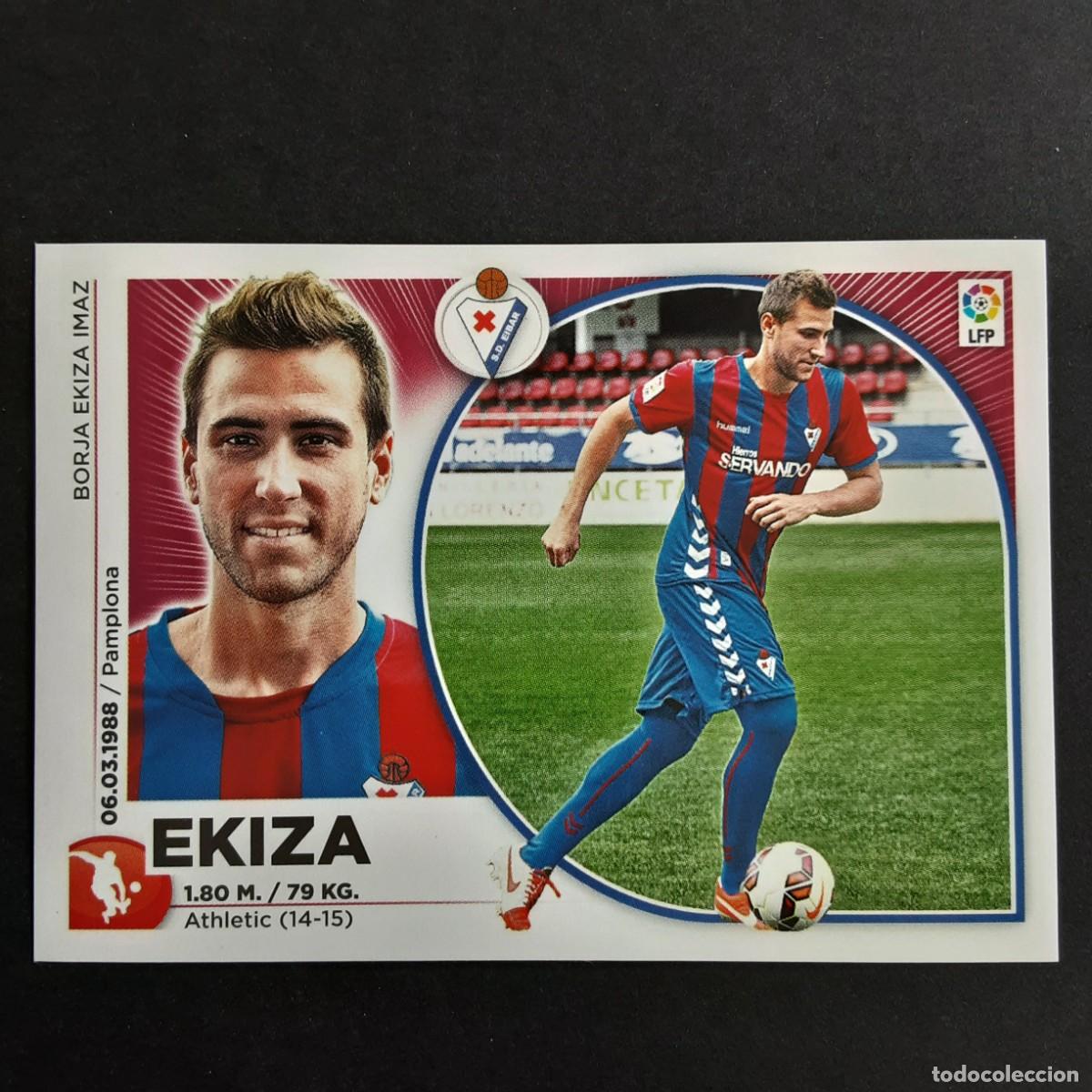 Cromos de f&uacute;tbol: CROMO LIGA 2014 2015 14 15 COLECCIONES ESTE PANINI FICHAJE N&ordm;29 EKIZA-EIBAR NUNCA PEGADO