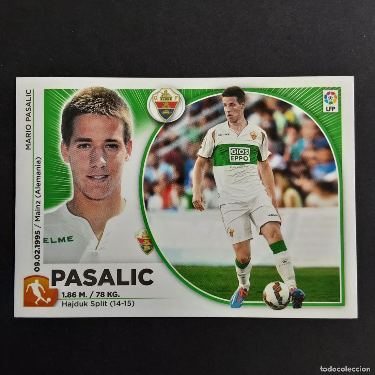 Football Stickers: CROMO LIGA 2014 2015 14 15 COLECCIONES ESTE PANINI FICHAJE N&ordm;31 PASALIC-ELCHE NUNCA PEGADO