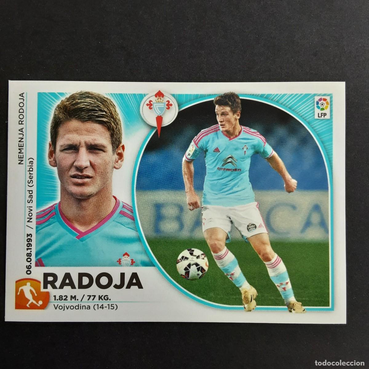 Cromos de f&uacute;tbol: CROMO LIGA 2014 2015 14 15 COLECCIONES ESTE PANINI FICHAJE N&ordm;35 RADOJA-CELTA NUNCA PEGADO