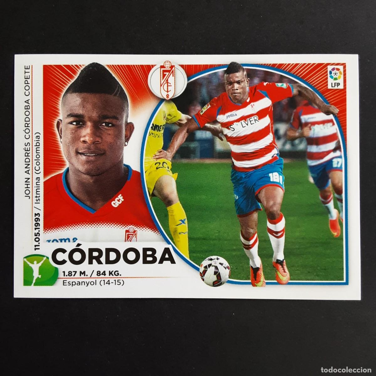 Cromos de f&uacute;tbol: CROMO LIGA 2014 2015 14 15 COLECCIONES ESTE PANINI FICHAJE N&ordm;47 CORDOBA-GRANADA NUNCA PEGADO