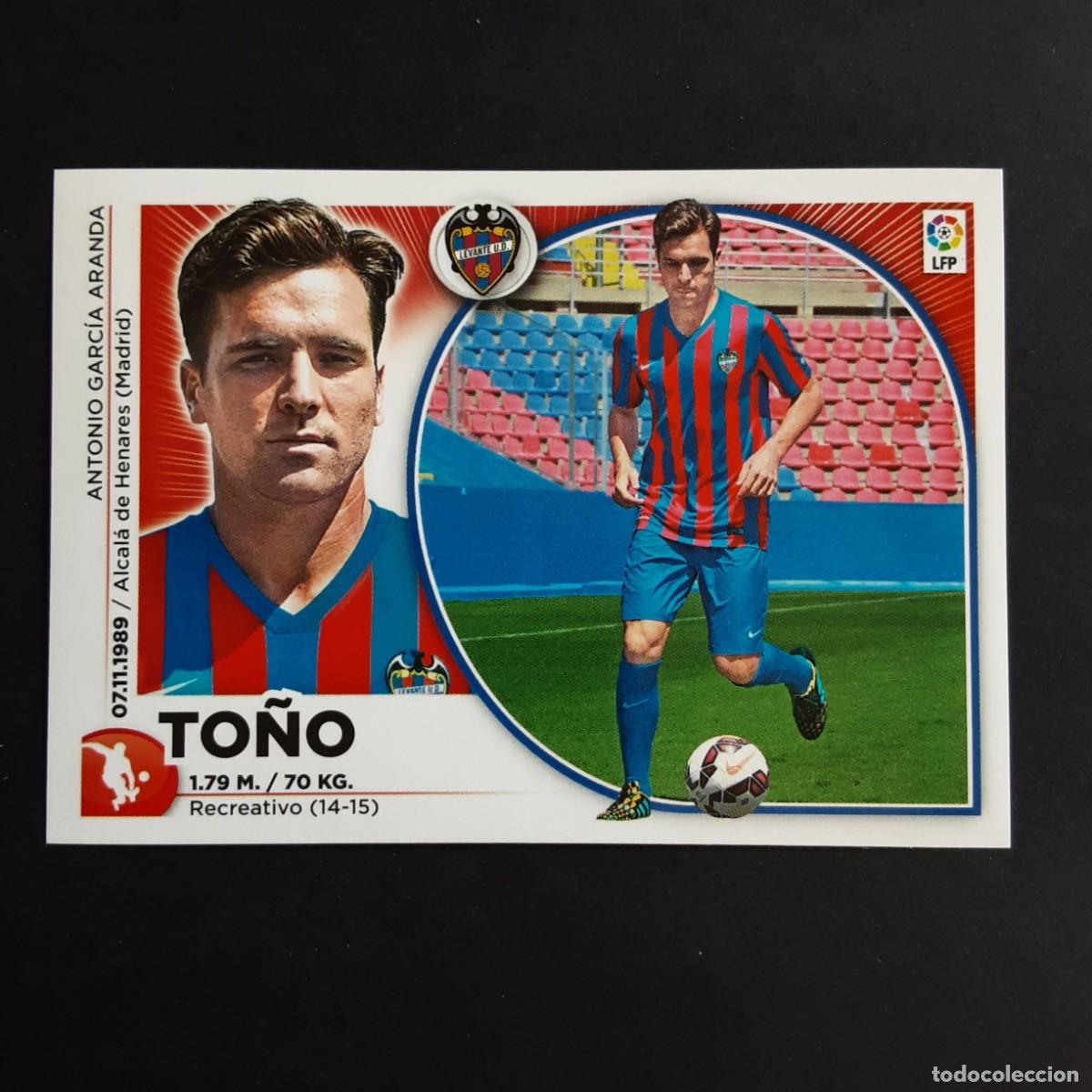 Cromos de f&uacute;tbol: CROMO LIGA 2014 2015 14 15 COLECCIONES ESTE PANINI FICHAJE N&ordm;48 TO&Ntilde;O-LEVANTE NUNCA PEGADO