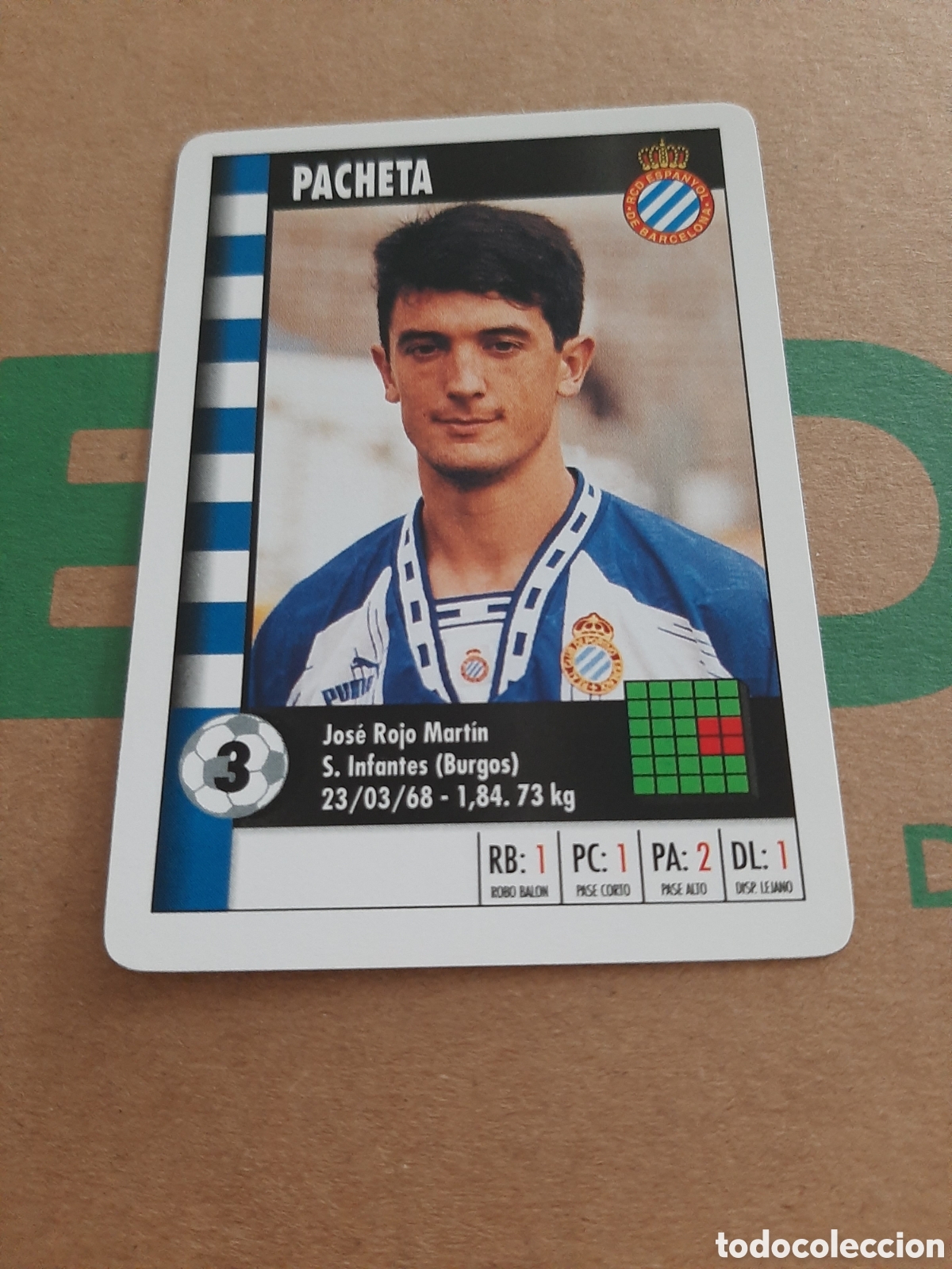 Cromos de f&uacute;tbol: Cromo Pacheta Supergol Espa&ntilde;ol Marca LPF 1995 - Foto 1
